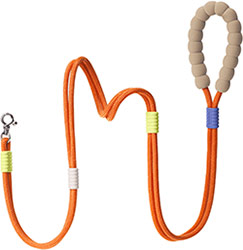 Maogoublue Marshmallow Smart Мотузковий повідець "Sunset Orange" для собак