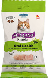 Mediterranean Natural Serrano Snacks Cat Oral Health Chicken