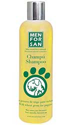 Menforsan Wheat germ Шампунь із зародками пшениці для цуценят