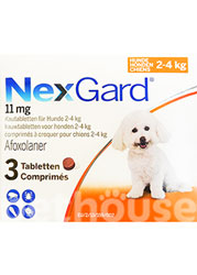 Merial Таблетки від бліх і кліщів для собак вагою від 2 до 4 кг