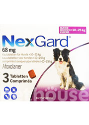 Merial Таблетки від бліх і кліщів для собак вагою від 10 до 25 кг