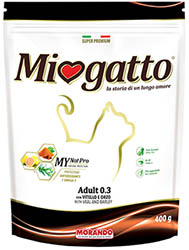 Miogatto Adult Chicken, Veal and Barley