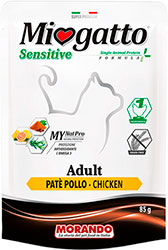 Miogatto Sensitive Monoprotein с курицей