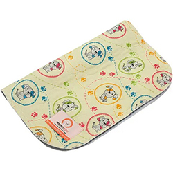 Misoko Многоразовая пеленка "Разноцветные щенки" для собак