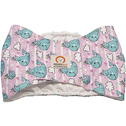 Misoko Многоразовый подгузник "Киты" для кобелей