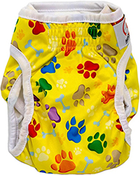 Misoko Многоразовый подгузник "Лапки" для собак