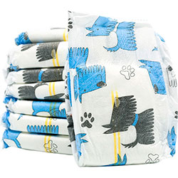 Misoko Подгузники "Щенки" с ароматом лимона для кобелей Misoko Подгузники "Щенки" с ароматом лимона для кобелей