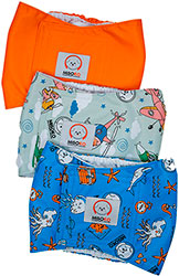 Misoko Набор многоразовых подгузников "Вояж" для кобелей, 3 шт