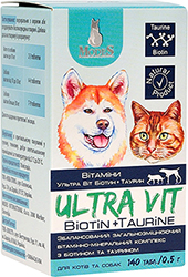 Modes Ultra Vit Biotin + Taurine Вітамінно-мінеральний комплекс для собак і котів