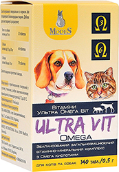 Modes Ultra Vit Omega Вітамінно-мінеральний комплекс для собак і котів