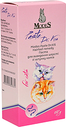 Modes Paste Dr.Kis Hairball remedy Паста для выведения шерсти из желудка кошек