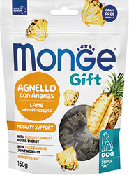 Monge Gift Dog Mobility Support Лакомство с бараниной и ананасом для собак