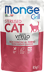 Monge Grill Cat Sterilised Veal