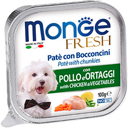 Monge Fresh Dog Adult Chicken & Vegetables