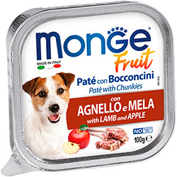 Monge Fruit Dog Adult with Lamb and Apple