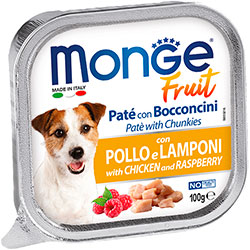 Monge Fruit Dog Adult with Chicken and Raspberry