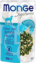 Monge Supreme Adult Cat Tuna with Quinoa and Seaweeds