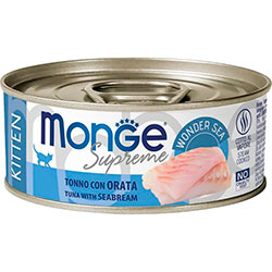 Monge Supreme Kitten Tuna with Seabream