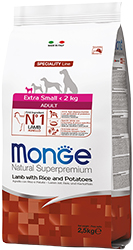 Monge Speciality Line Extra Small Adult Lamb, Rice & Potatoes