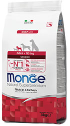 Monge Dog Mini Senior Chicken