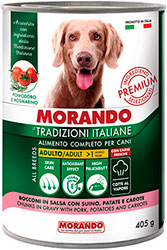 Morando Tradizioni All Breeds Chunks in Gravy with Pork, Potatoes and Carrots