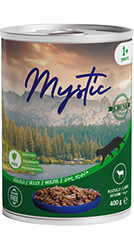 Mystic Шматочки з ягням в желе для котів