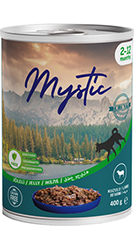 Mystic Кусочки с ягненком в желе для щенков