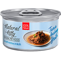 Natural Kitty Broth Series Tuna with Anchovy in Broth
