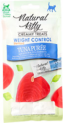 Natural Kitty Functional Creamy Treat Weight Control Кремовое лакомство с тунцем для кошек