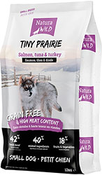 Natura Wild Tiny Prairie Small Dog Salmon, Tuna & Turkey