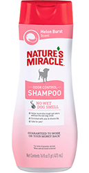 Nature's Miracle Odor Control Melon Shampoo