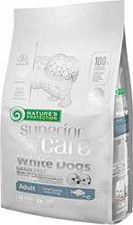 Nature's Protection Superior Care White Dogs Grain Free Adult Large Breeds White Fish