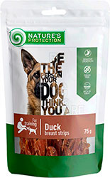Nature's Protection Dog Snacks Duck Breast Strips