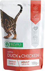 Nature's Protection Cat Hairball Duck & Сhicken