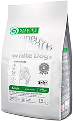 Nature's Protection Superior Care White Dog Grain Free Adult Small and Mini Breeds Insect