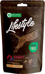 Nature's Protection Lifestyle Cat Snacks With Rabbit And Blueberries