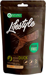 Nature's Protection Lifestyle Cat Snacks Mini Duck Dices