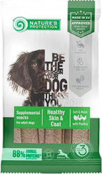 Nature's Protection Dog Snacks Healthy Skin & Coat With Poultry