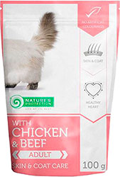 Nature's Protection Cat Skin & Coat Care Chicken & Beef