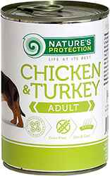 Nature's Protection Dog Adult Chicken & Turkey