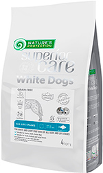 Nature's Protection Superior Care White Dogs Grain Free White Fish All Sizes and Life Stages