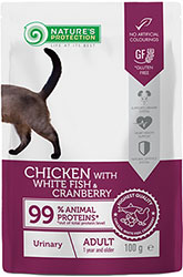 Nature's Protection Cat Urinary Chicken with White Fish & Cranberry