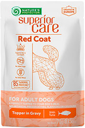 Nature's Protection Superior Care Dog Adult Red Coat with Tuna