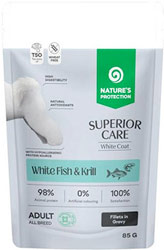 Nature's Protection Superior Care White Dog Grain Free Adult with White Fish and Krill