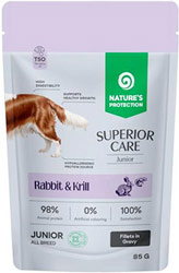 Nature's Protection Superior Care Grain Free Junior with Rabbit and Krill