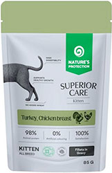 Nature's Protection Superior Care Grain Free Kitten with Turkey and Chicken Breast