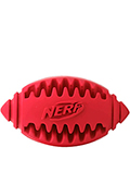 Nerf Teeth-Cleaning Football Рельефный мяч для чистки зубов собак
