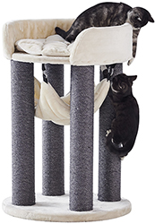 Nobby Игровая когтеточка-комплекс "Ela", кремовая