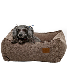 Noble Pet Henry Teddy Mocco Мягкий лежак с бортами для собак и кошек