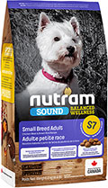 Nutram S7 Sound Balanced Wellness Small Breed Adult Dog